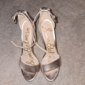 Sam Edelman Yaro rose gold heels size 9